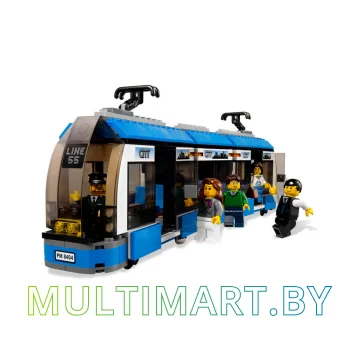 Конструктор Lepin 02023 Общественный транспорт (968 деталей) картинка 6